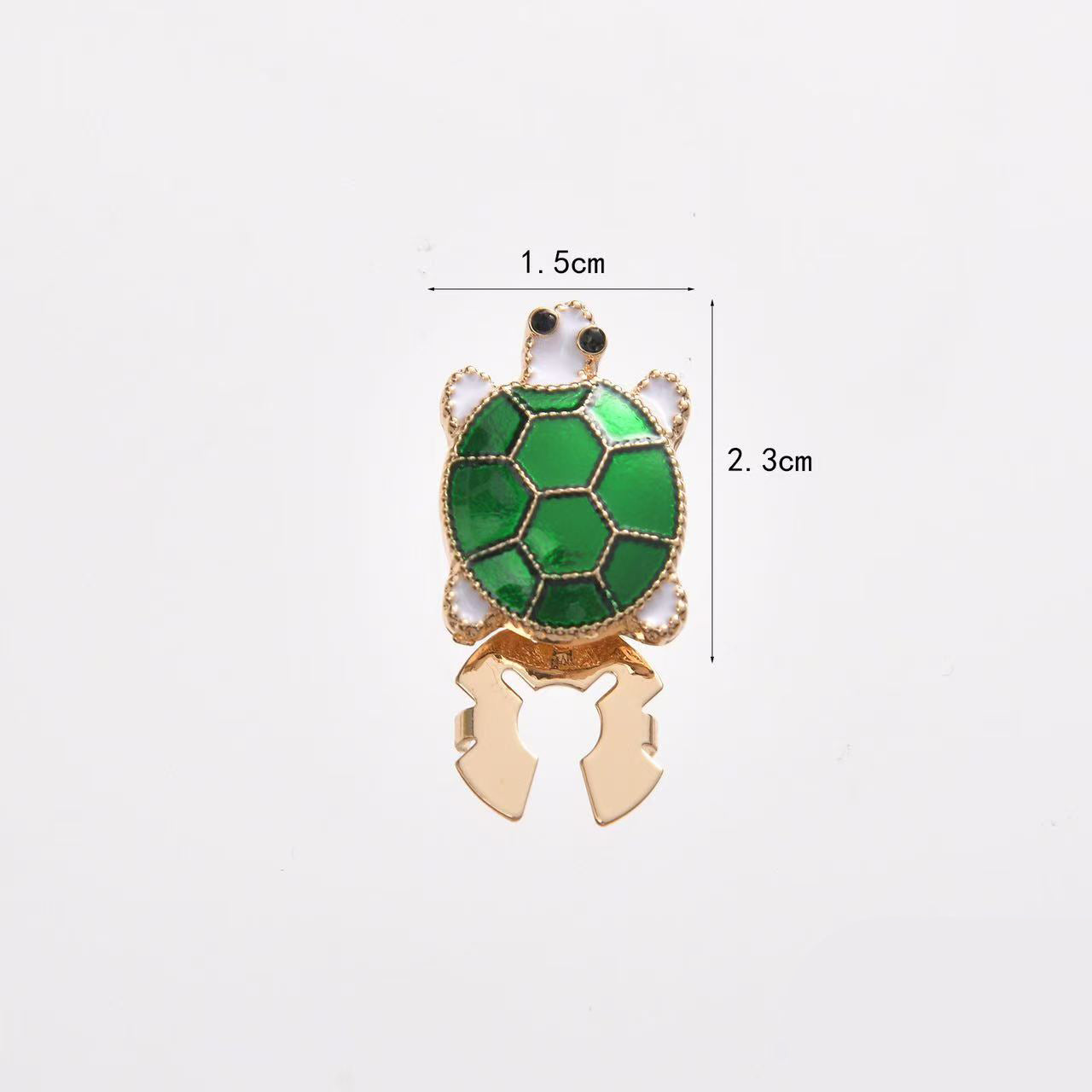 Cute Animal Enamel Clip-On Button Collection (1 Piece)
